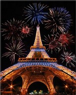Эйфелева башня: Новый год в Париже