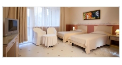 Двухместный номер с раздельными кроватями (2 осн. + 1 доп.): Отель «Спарта», Ялта,  Крым